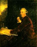 Sir Joshua Reynolds sir william chambers ra oil